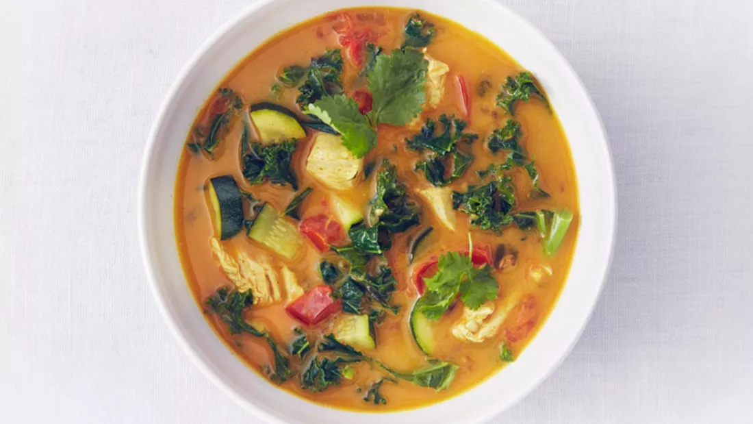 Hähnchen-Spinat-Curry