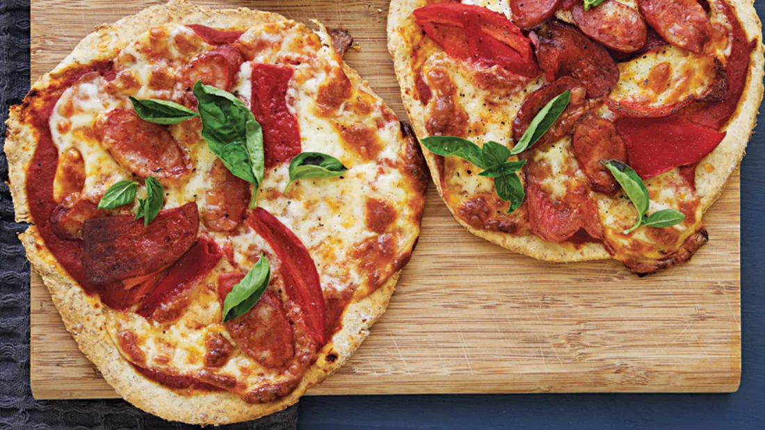 Diavolo-Pizza mit Chorizo und Paprika