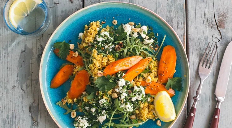 Bulgur Salat Mit Karotten Und Feta Women S Health