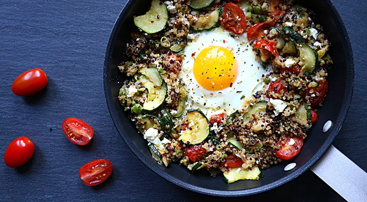 Quinoa Pfanne Mit Ei Women S Health